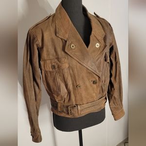 Vintage Women's Medium Leather Jacket